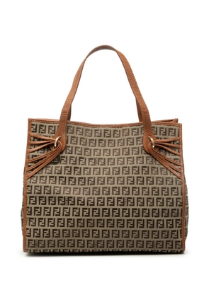 Fendi Pre-Owned 2000-2010 Zucchino Canvas tote bag - Brown