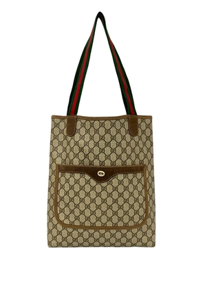 Gucci Pre-Owned 20th Century GG Supreme Web tote bag - Neutrals