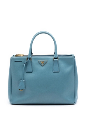Prada Pre-Owned 2013-2026 Medium Saffiano Lux Galleria Double Zip satchel - Blue