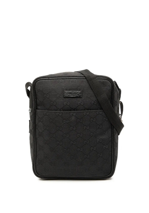 Gucci Pre-Owned 2000-2015 GG Canvas crossbody bag - Black