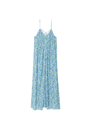 Zadig&Voltaire Ristym floral-print maxi dress - Blue