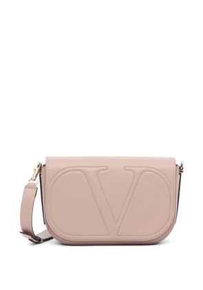 Valentino Garavani VLogo Walk calfskin shoulder bag - Pink
