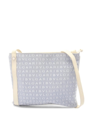 Bvlgari Pre-Owned 2000s Logomania shoulder bag - Blue