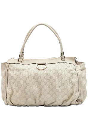 Gucci Pre-Owned 2016-2026 Guccissima Abbey D Ring tote bag - Neutrals