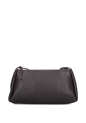 Calvin Klein grained leather shoulder bag - Brown