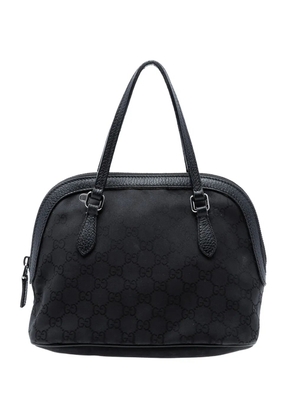 Gucci Pre-Owned 2016-2026 Mini GG Nylon Dome satchel - Black