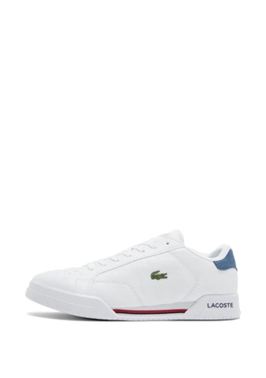 Lacoste Twin Serve leather sneakers - White