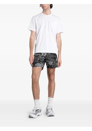 ASPESI abstract-print swim shorts - Black