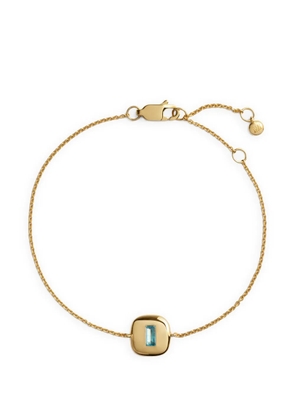 Monica Vinader Gemdrop topaz bracelet - Gold