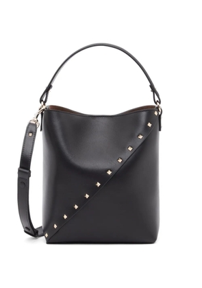 Valentino Garavani Rockstud Wispy calfskin bucket bag - Black