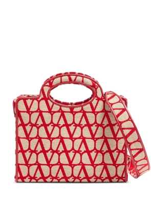 Valentino Garavani Toile Iconographe small shopping bag - Neutrals