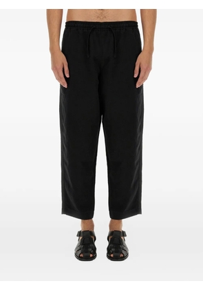 YMC drawstring-waist track pants - Black