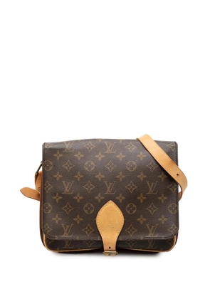 Louis Vuitton Pre-Owned 1992 Monogram Cartouchiere GM crossbody bag - Brown