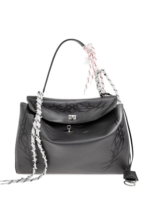 Balenciaga Rodeo leather tote bag - Black