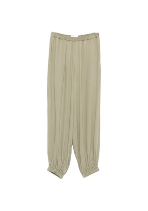 The Frankie Shop Isola elastic-waistband trousers - Green