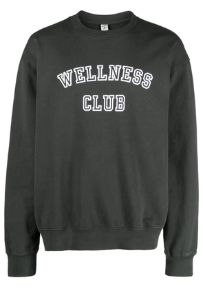 Sporty & Rich Wellness Club cotton sweatshirt - Grey