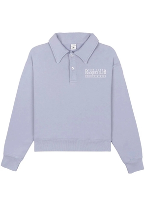 Sporty & Rich NY Racquet Club cotton polo - Blue