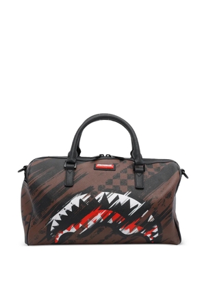 Sprayground Smeared Grunge duffle bag - Brown