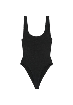 Hunza G square-neck swimsuit - Black