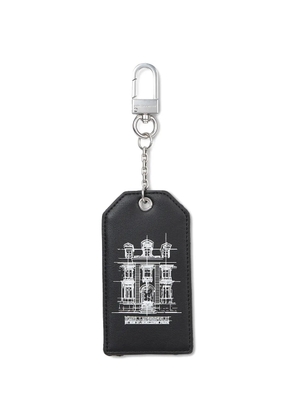 Karl Lagerfeld Rue St-Guillaume sketch keychain - Black