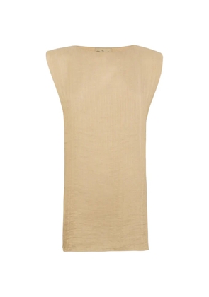 Cortana Ellis boat-neck top - Neutrals