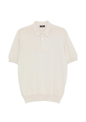 Barba short-sleeve polo shirt - Neutrals