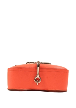 Hermès Pre-Owned 2021 mini Della Cavalleria Epsom shoulder bag - Orange