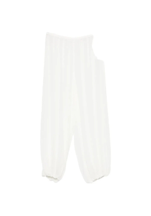 The Frankie Shop elasticated-cuff trousers - White