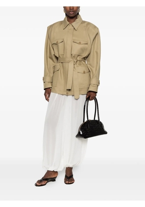 The Frankie Shop elasticated-cuff trousers - White
