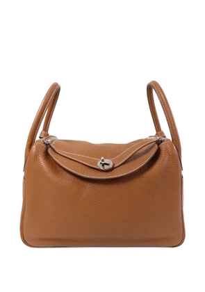 Hermès Pre-Owned Lindy 30 leather tote bag - Brown