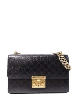 Gucci Pre-Owned GG Padlock shoulder bag - Black