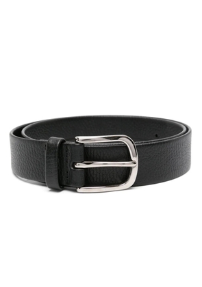 Orciani Dollaro leather belt - Black