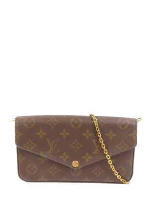 Louis Vuitton Pre-Owned Pochette Félicie crossbody bag - Brown