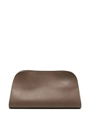 The Row Peggy clutch bag - Brown