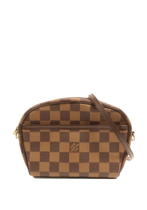 Louis Vuitton Pre-Owned Pochette Ipanema Damier Ebene canvas clutch bag - Brown