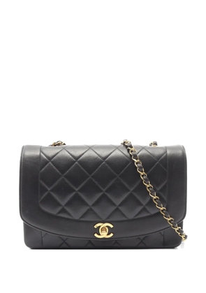 CHANEL Pre-Owned 1991-1994 Diana Matelassé shoulder bag - Black