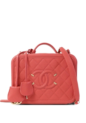 CHANEL Pre-Owned CC vanity case tote bag - Pink