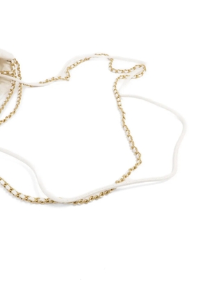 CHANEL Pre-Owned mini 22 shoulder bag - White