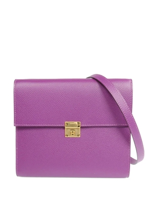 Hermès Pre-Owned Clic 16 Epsom calfskin crossbody bag - Purple