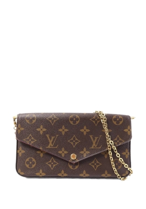 Louis Vuitton Pre-Owned Pochette Felicie Monogram crossbody bag - Brown