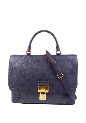 Louis Vuitton Pre-Owned Marignan monogram empreinte tote bag - Blue