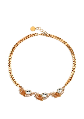 Anton Heunis Serene crystal-embellished necklace - Gold