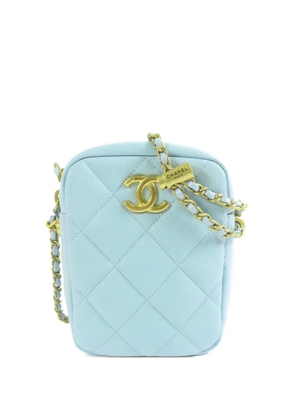 CHANEL Pre-Owned mini CC camera bag - Blue