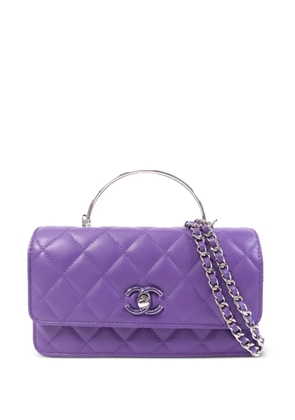 CHANEL Pre-Owned CC turn-lock tote bag - Purple