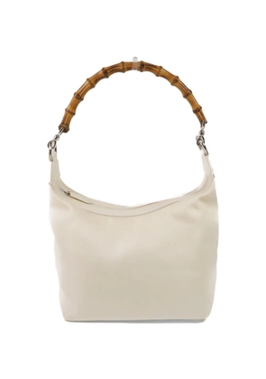 Gucci Pre-Owned Bamboo handle shoulder bag - Neutrals