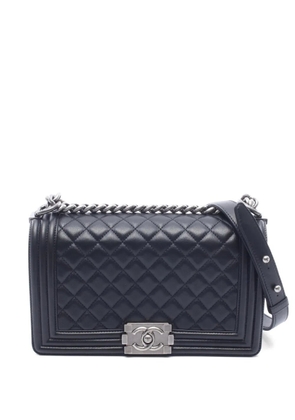 CHANEL Pre-Owned 2014 leather shoulder bag - Black