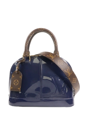 Louis Vuitton Pre-Owned Alma BB Monogram Vernis tote bag - Blue