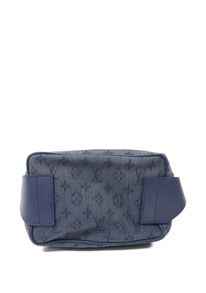 Louis Vuitton Pre-Owned Outdoor Bumbag monogram denim belt bag - Blue