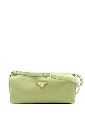 Prada Pre-Owned Re-Nylon Saffiano leather shoulder bag - Green