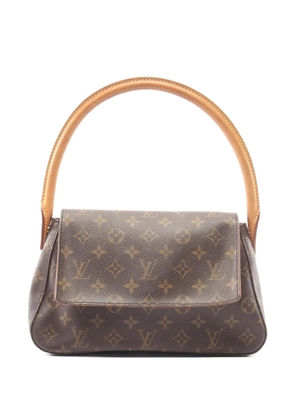 Louis Vuitton Pre-Owned 2002 Looping monogram-pattern shoulder bag - Brown